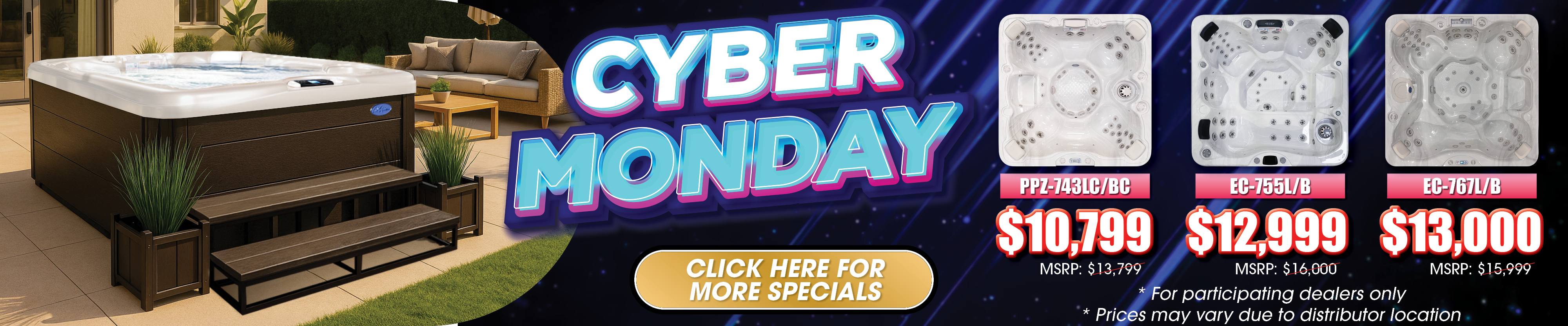 Calspas hot tub being used in a family setting - Fort Wayne